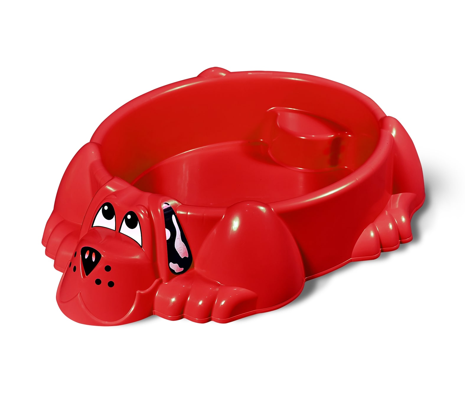 Песочница KIDS Собачка с крышкой 432 красныйголубой - Дополнительные фотографии