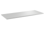 серебристый матовый 150х60