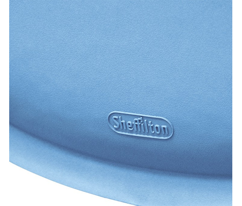 Стул SHT-S75 пластиковый голубой - фото №4