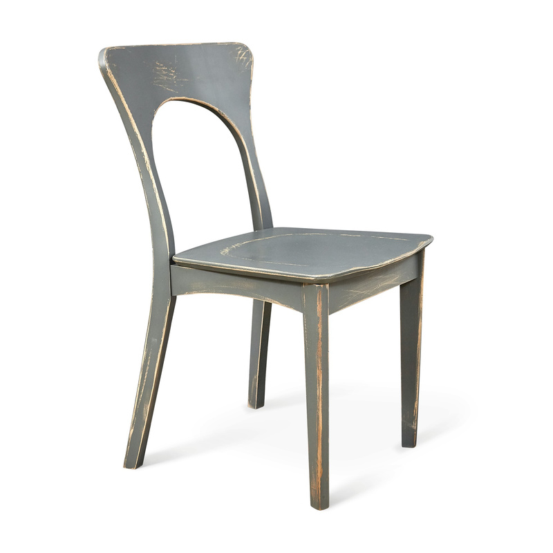 Деревянный стул  SHT-S63 серый