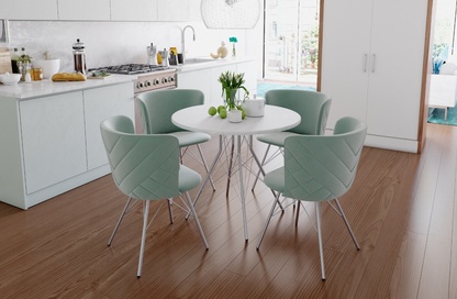Стильная и современная кухня: выбираем столы и стулья