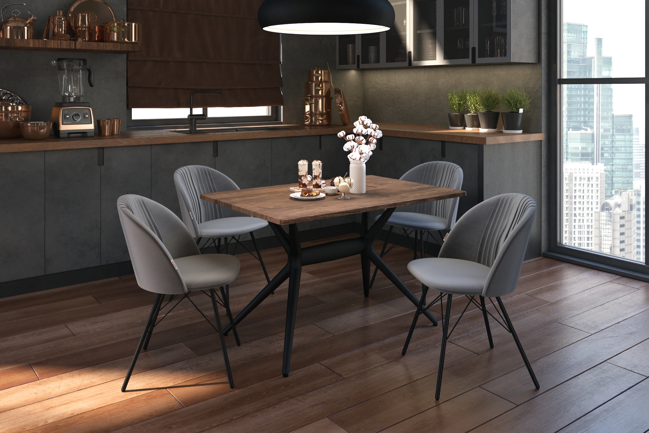 Обеденная группа SHT-DS191 фото